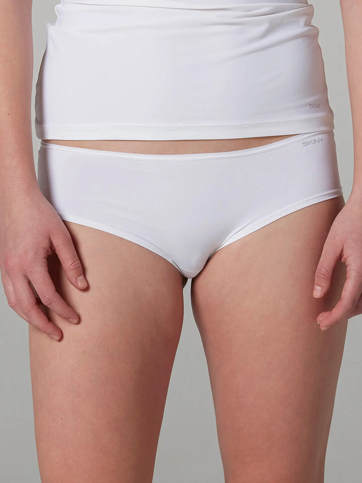 SKINY | Panty 2-er Pkg. "Micro Lovers" (Schwarz) | weiss